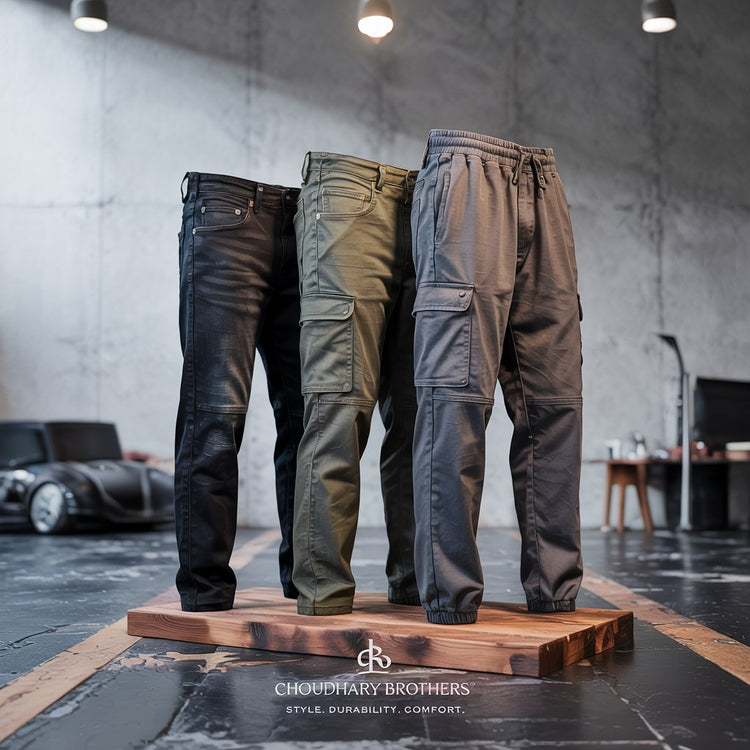 Men jeans,cargos And treak pants