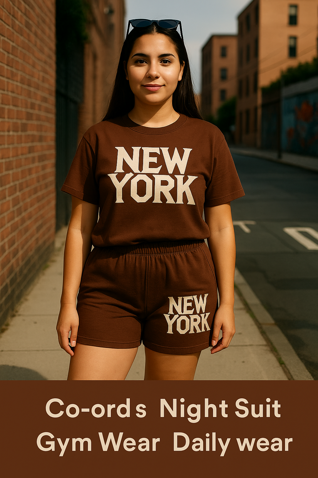 Co-ord Set • Night Suit • Gym Wear • Daily Wear • Oversized T-Shirts • Shorts