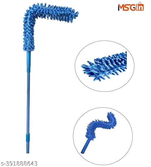 Microfiber Flexible Duster Car Wash | Car Aing Accessories | Microfiber | Brushes | Dry/Wet Home, Kitchen, Office Aing Brush with Expandable Handle