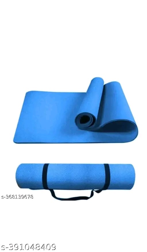 Combo Offer of Set of 2 Yoga Mat ( BLUE AND RED COLOR) with Carry Strap