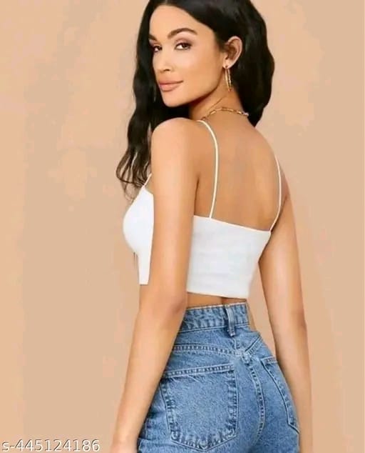 Strip Design Trending Bra Type Crop Top Looks Cool design Superb Top