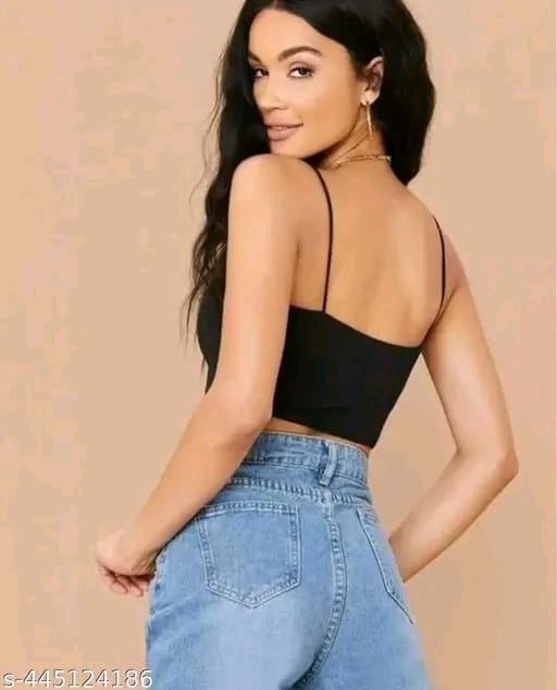 Strip Design Trending Bra Type Crop Top Looks Cool design Superb Top