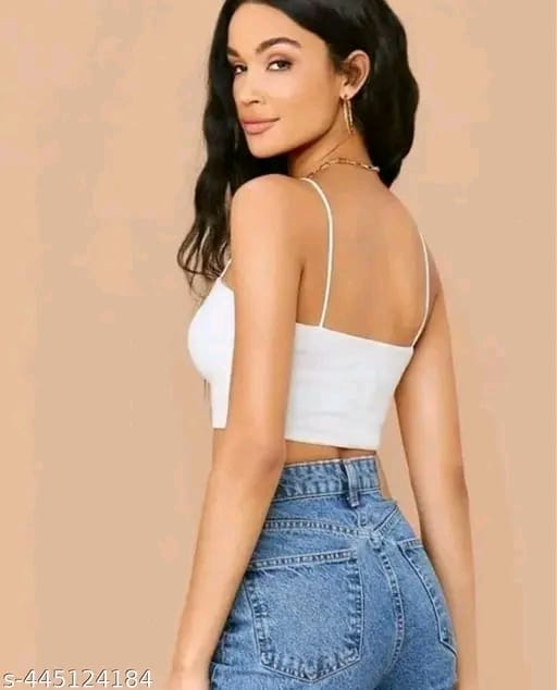 Strip Design Trending Bra Type Crop Top Looks Cool design Superb Top