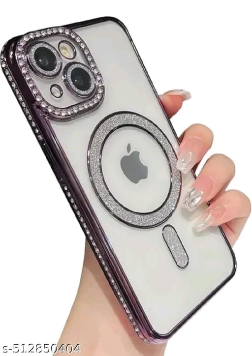 Clickfleek Back Case For Apple iphone 15 | Luxury Bling Diamond Case Cover