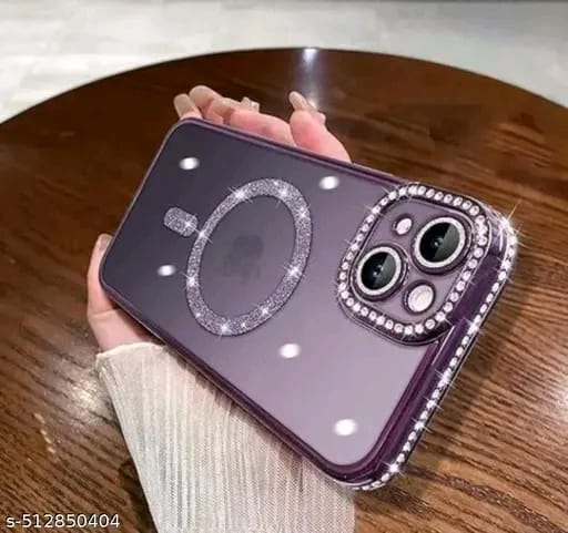 Clickfleek Back Case For Apple iphone 15 | Luxury Bling Diamond Case Cover