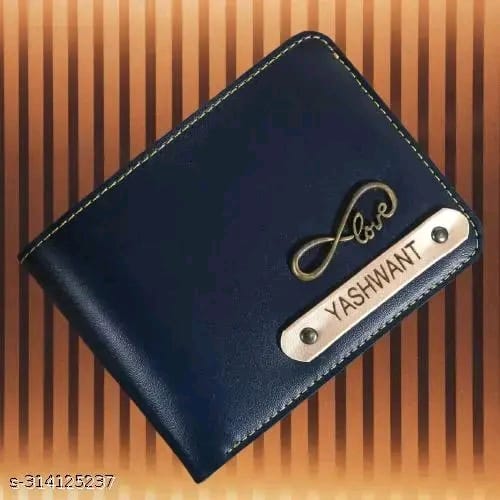 Vostro Trendy Customize Wallet with Name & Charm