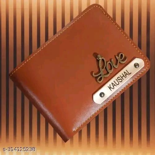 Vostro Trendy Customize Wallet with Name & Charm