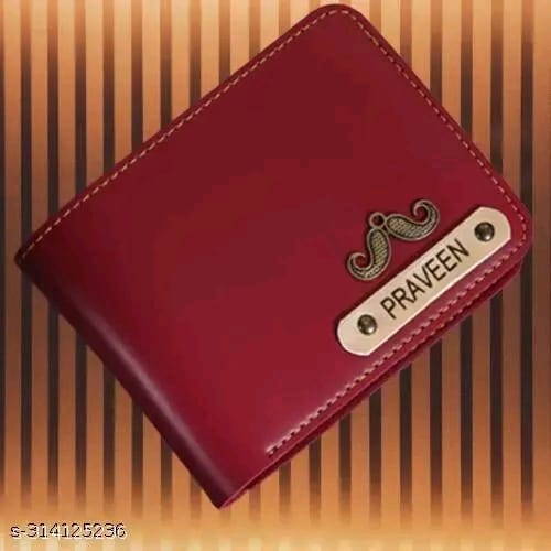 Vostro Trendy Customize Wallet with Name & Charm