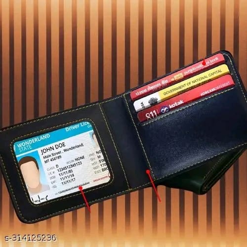 Vostro Trendy Customize Wallet with Name & Charm