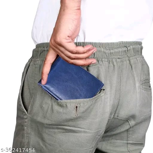 Leather Purse For Man Gents Wallet Green