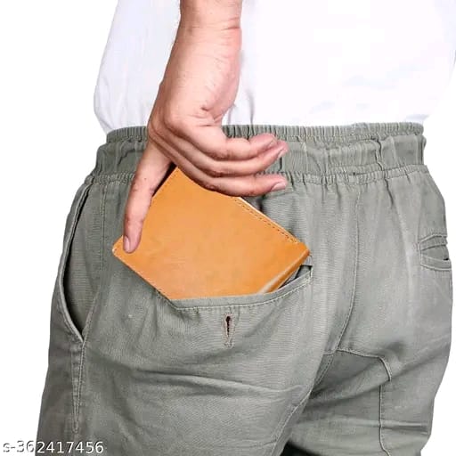 Leather Purse For Man Gents Wallet Green