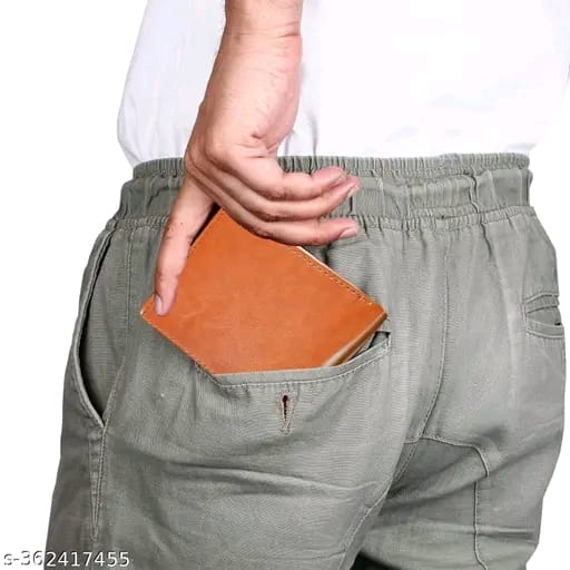 Leather Purse For Man Gents Wallet Green