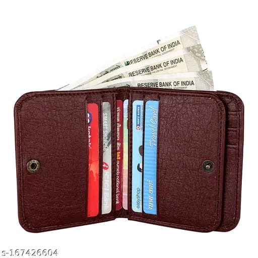 Men Casual Artificial Leather Wallet wallet for men/men's wallets /Bifold Compact /ID window./Coin pocket/Multi-card/Top Selling