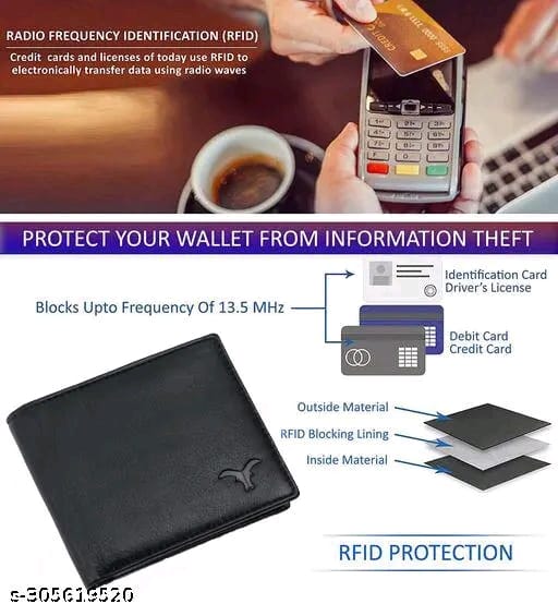 SKINBULL RFID Protected 100% Genuine Leather Wallet for Men | High Quality Leather Wallet