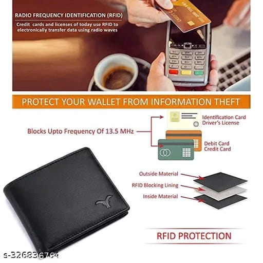 SKINBULL RFID Protected 100% Genuine Leather Wallet for Men | High Quality Leather Wallet