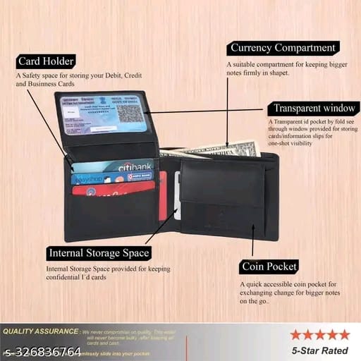 SKINBULL RFID Protected 100% Genuine Leather Wallet for Men | High Quality Leather Wallet