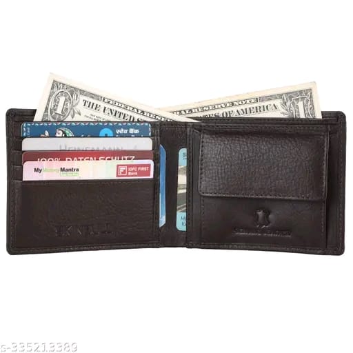 SKINBULL RFID Protected 100% Genuine Leather Wallet for Men | High Quality Leather Wallet
