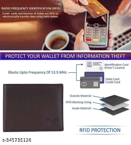 SKINBULL RFID Protected 100% Genuine Leather Wallet for Men | High Quality Leather Wallet