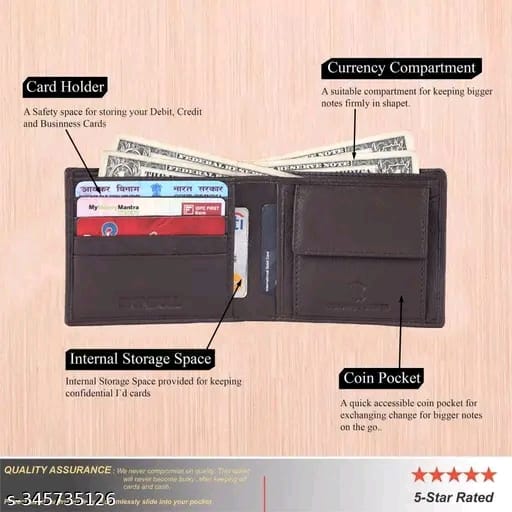 SKINBULL RFID Protected 100% Genuine Leather Wallet for Men | High Quality Leather Wallet