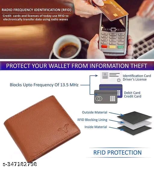 SKINBULL RFID Protected 100% Genuine Leather Wallet for Men | High Quality Leather Wallet