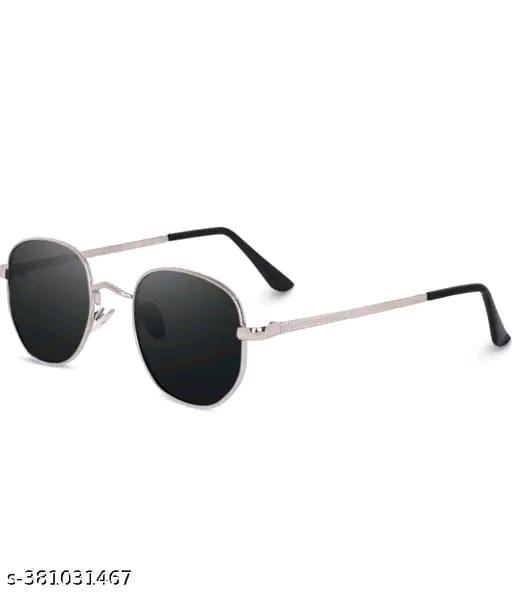 Unisex Silver Metal Square , UV Protected Mc Stan Sunglasses (Pack of 1)