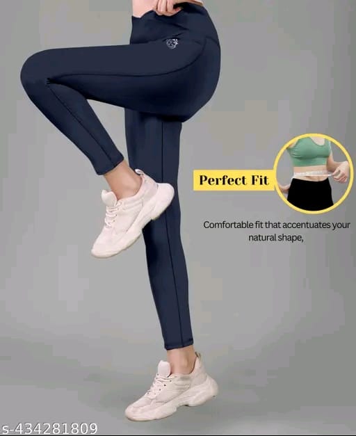 Women's Pack of 1 V Shape High Waist Belt D.Grey Solid Tights |Activewear|Yogawear|Gymwear|Sportswear|Active Bottomwear