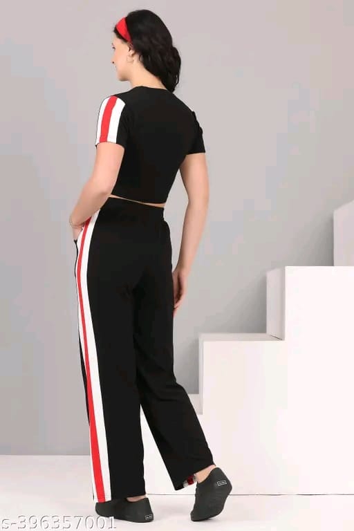 Selecting Fashion Women's Top & Bottom Set Gym Wear | Jogging Wear | Sport Wear | Running Suits For womens | Strip Wear