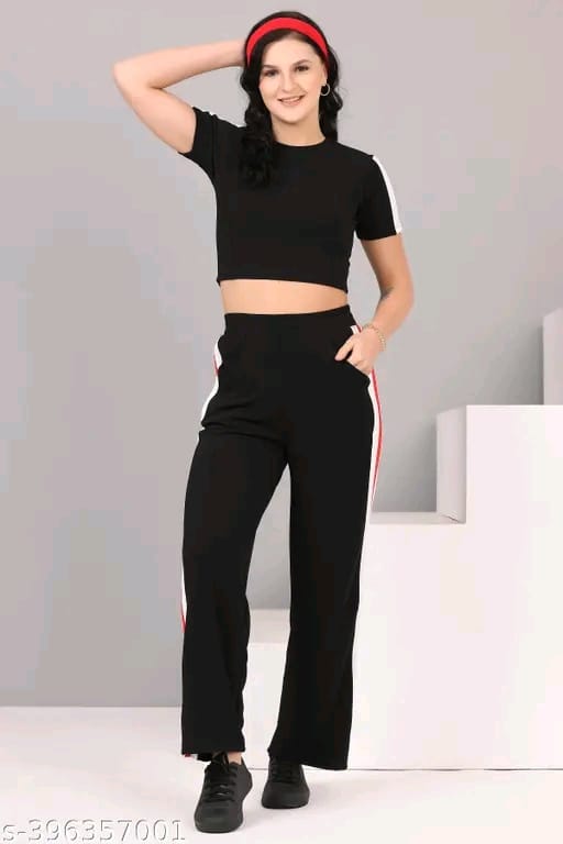 Selecting Fashion Women's Top & Bottom Set Gym Wear | Jogging Wear | Sport Wear | Running Suits For womens | Strip Wear