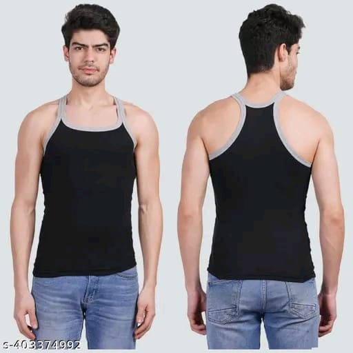 BANSAL X-MEN Combo Pack of 4 Men's Premium Cotton Sleeveless Gym Vest