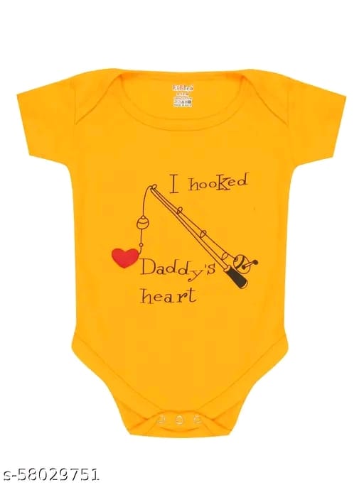 Boys Red Cotton Oneseis & Rompers Pack Of 5