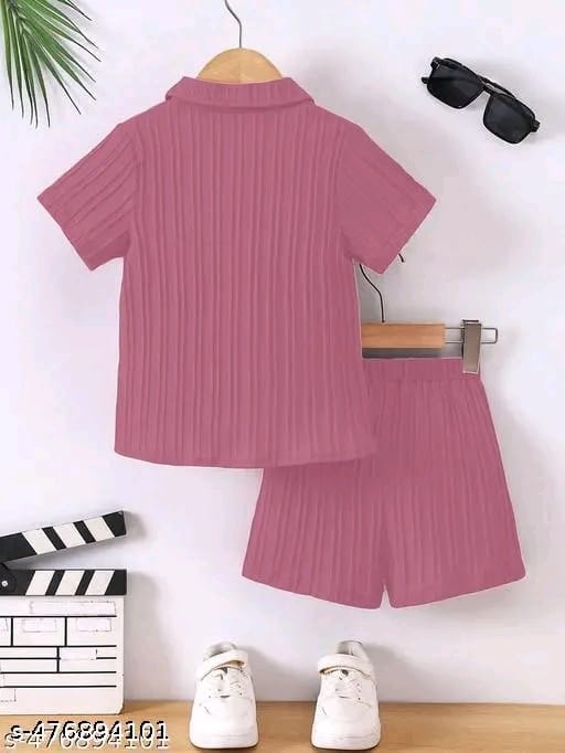 kids clothing for boy pink color (with out tshirts)