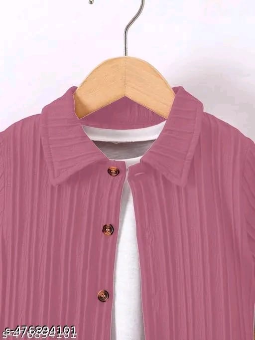 kids clothing for boy pink color (with out tshirts)