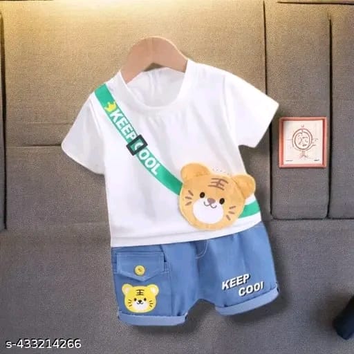 Summer Baby Boys Clothing Sets Cartoon Bear Cotton T-Shirt + Shorts for Baby Kids Tracksuits Infant Casual Outfit