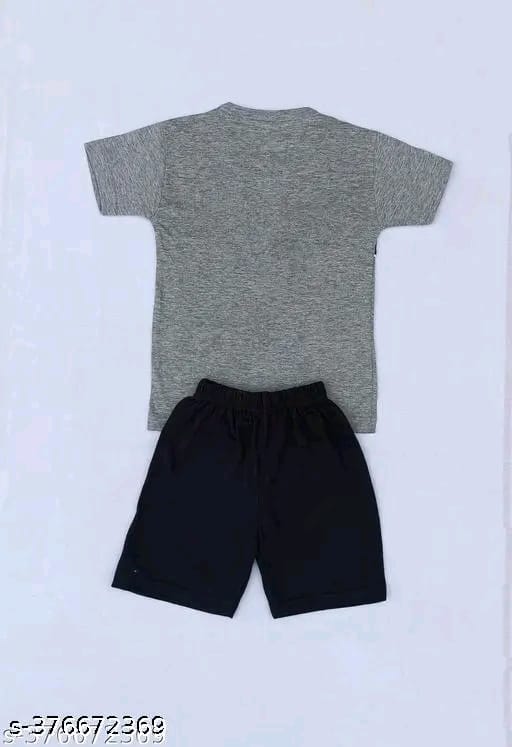 Stylish Boys Tshirt with shorts set Dress combo set
