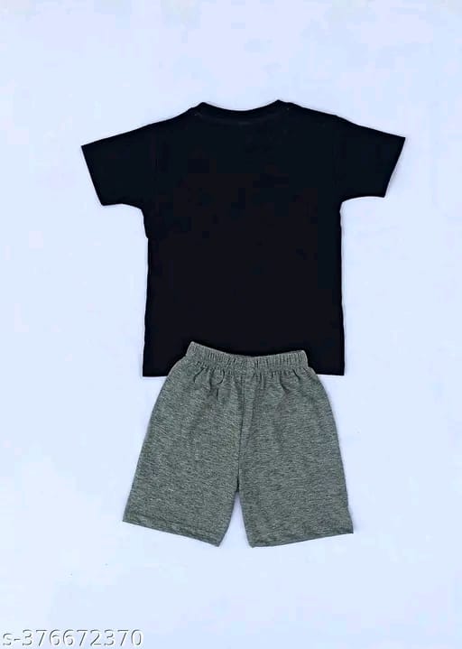 Stylish Boys Tshirt with shorts set Dress combo set