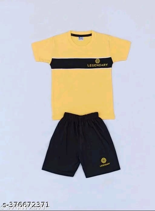 Stylish Boys Tshirt with shorts set Dress combo set