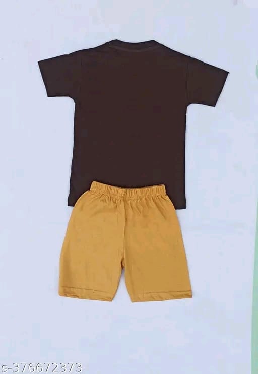Stylish Boys Tshirt with shorts set Dress combo set