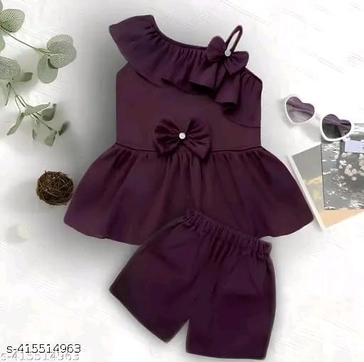 Princess Trendy Girls Top & Bottom Sets