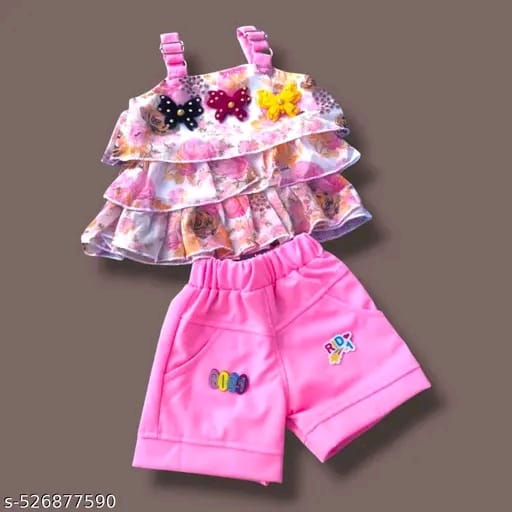 Delight Cute Baby girl Top and Shorts