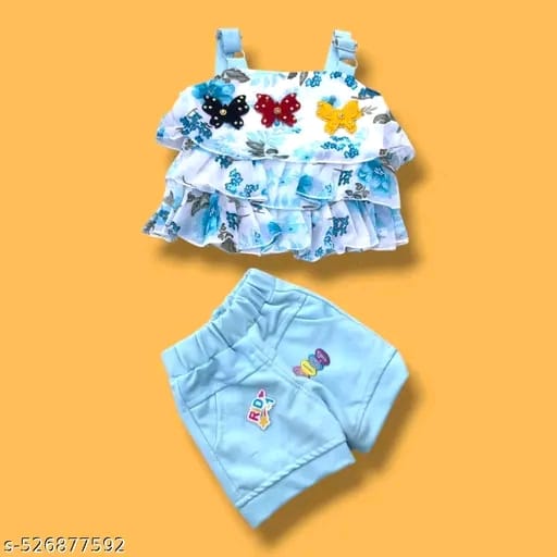 Delight Cute Baby girl Top and Shorts
