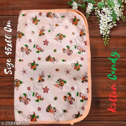 Kotton Candy New Born Baby Urine Sheets Waterproof, Bed Protector Baby Dry Sheet, Baby Dry Mats Waterproof and New Baby Born Products Combo 3 pcs set, Dry Sheet (0-6 Month)