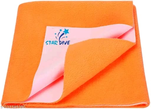 STAR DIVE Waterproof Drysheet, Baby bed Protector, Urine Sheet, Diaper free Sleeping Mat, Play Mat, Massage Mat, Menstrual flow Mat, washable, Reusable, Breathable, Skin Friendly, Heat Free, small size 50X70 cm (pack of 3)