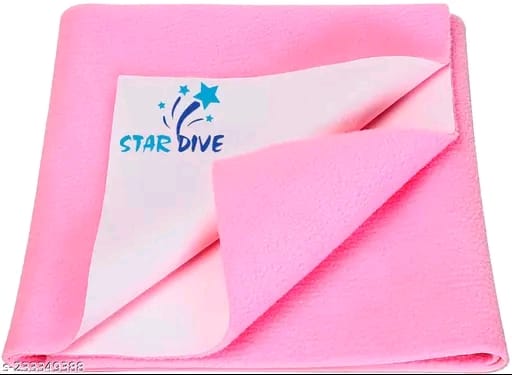 STAR DIVE Waterproof Drysheet, Baby bed Protector, Urine Sheet, Diaper free Sleeping Mat, Play Mat, Massage Mat, Menstrual flow Mat, washable, Reusable, Breathable, Skin Friendly, Heat Free, small size 50X70 cm (pack of 3)
