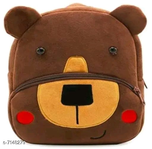 Unique Plush Backpacks & Purses & Mickey Mouse School Bag Cartoon Character Kids Soft Plush Fabric School Bag for Baby Boys and Girls Kids School Bag(Pack Of 1)