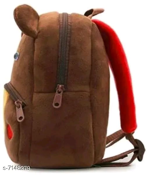 Unique Plush Backpacks & Purses & Mickey Mouse School Bag Cartoon Character Kids Soft Plush Fabric School Bag for Baby Boys and Girls Kids School Bag(Pack Of 1)