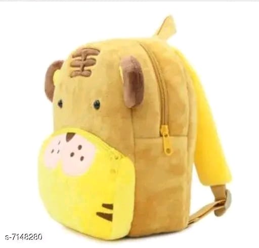 Unique Plush Backpacks & Purses & Mickey Mouse School Bag Cartoon Character Kids Soft Plush Fabric School Bag for Baby Boys and Girls Kids School Bag(Pack Of 1)