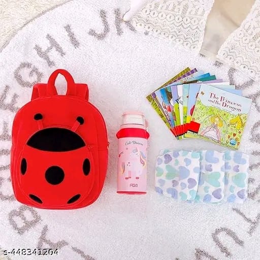 Toddler School Bag Plush Bag Kids Bag for 2 to 5 year Child