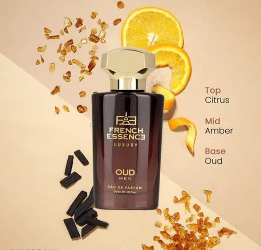 French Essence Luxury Perfume For Men - Oud 30Ml (Pack Of 1)