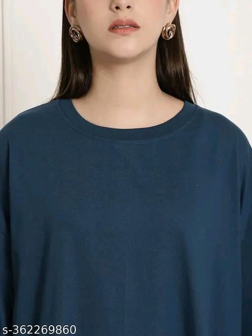 Fabflee Women's Printed Green Tshirts