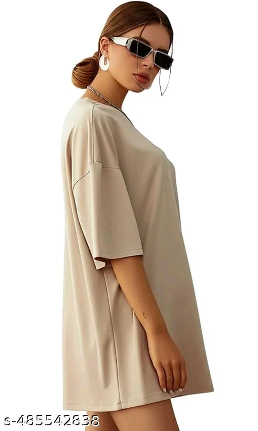 Beige oversize tshirt Baggy Black white casual stylish latest Lavender women tshirt girl under 399 299 199 maroon Peach blue pink brown